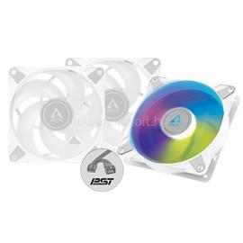 ARCTIC P12 PWM PST A-RGB 120mm 3db ház hűtő ventilátor (fehér) ACFAN00258A small