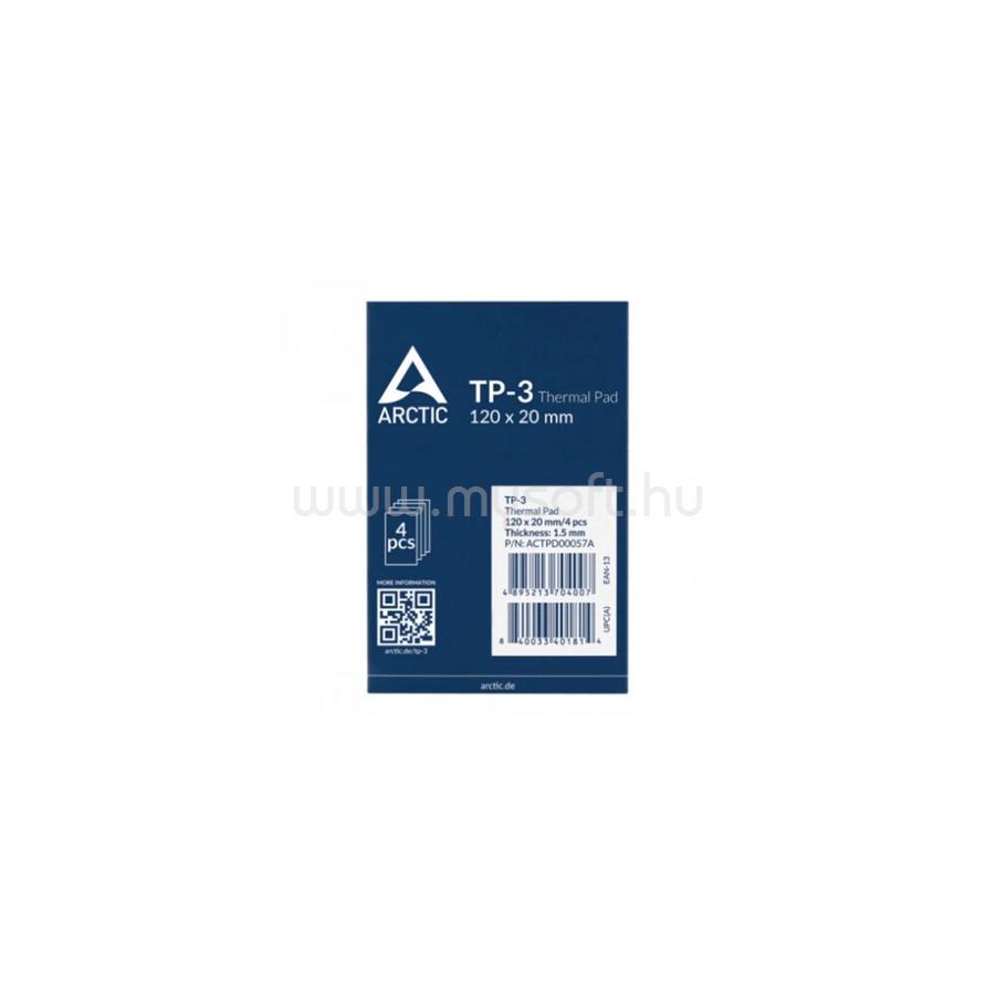 ARCTIC TP-3 120x20mm, 1.5mm - 4 Pack