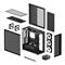 ARCTIC Xtender Tempered Glass Black ACPCC00015A small