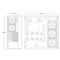ARCTIC Xtender Tempered Glass Black ACPCC00015A small