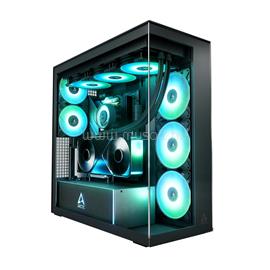 ARCTIC Xtender VG Clear Tempered Glass Black ACPCC00024A small