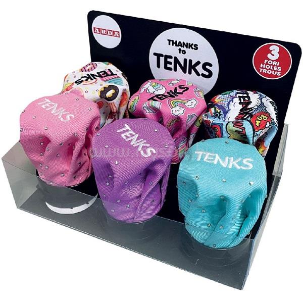 ARDA Tenks Fancy 3 lyukú forgácstárolós vegyes színű hegyező