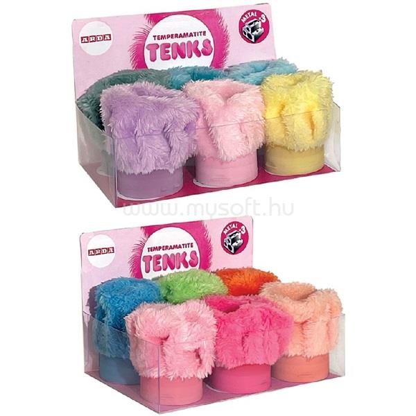 ARDA Tenks Peluche 3 lyukú forgácstárolós színes hegyező