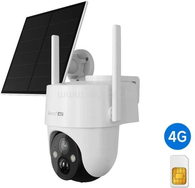 ARENTI GO3G + SP2 AOV IP 4G PT dómkamera (3MP, 3,6mm, kültéri, IR10m, 10400mAh, microSD, mikr., hangsz, SP2 napelem)