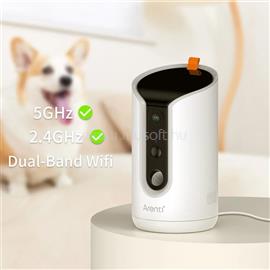 ARENTI Kisállat kamera - PETCAM1T (3MP, jutalomfalat-adagoló, Wifi, microSD, mikrofon, hangszóró) PETCAM1T small