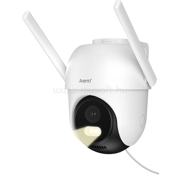 ARENTI OP1 IP wifi PT dómkamera (4MP, 4mm, kültéri, IR10m, microSD, mikrofon, hangszóró)