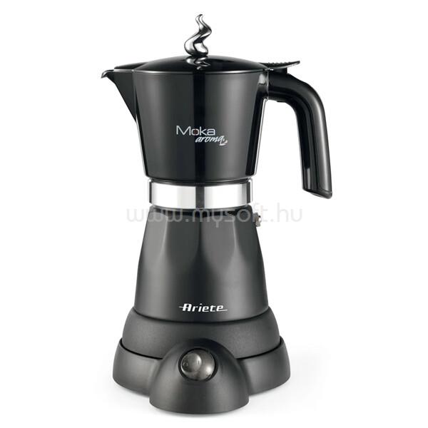 ARIETE 1368.BK Moka Aroma elektromos kotyogós kávéfőző, 4-6 személyes