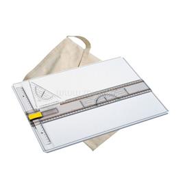 ARISTO A3 műszaki rajztábla + háromszög vonalzó + hordtáska írószer szett GEO70317 small