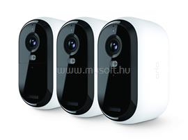 ARLO Essential (Gen.2) 2K Outdoor Security Camera - 3 Camera Kit - White VMC3350-100EUS small