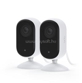 ARLO Essential (Gen.3) 2K Indoor Security Camera - 2 Camera Kit - White VMC3270-100EUS small