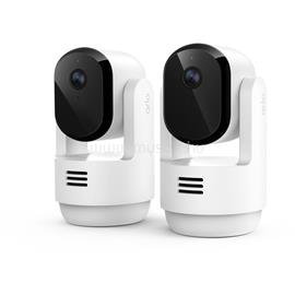 ARLO Essential (Gen.3) 2K PTZ Indoor Security Camera - 2 Camera Kit - White VMC3273-100EUS small