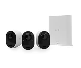 ARLO Ultra 2 Outdoor Security Camera 3 Camera Kit - (Base station included) - White VMS5340-200EUS small