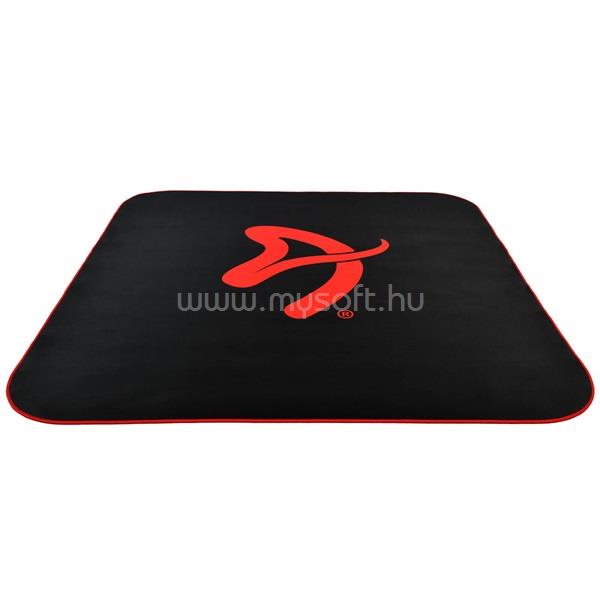 AROZZI ZONA Quattro gaming padlószőnyeg (fekete/piros)