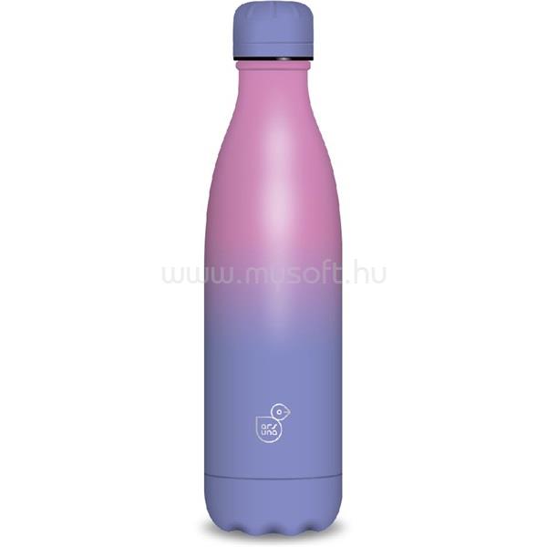 ARS UNA 500 ml purple-pink duplafalú fémkulacs