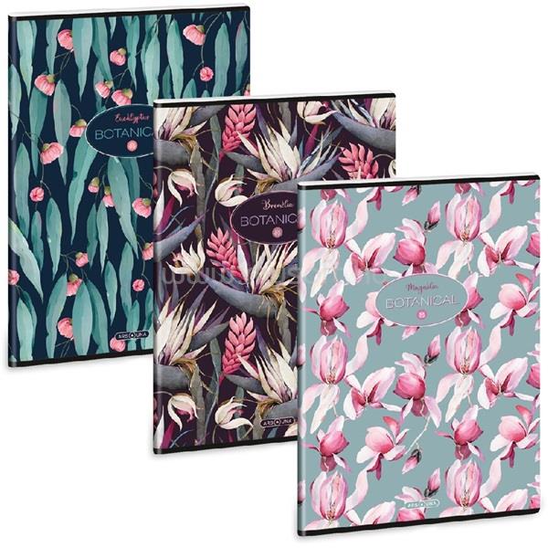 ARS UNA Botanicals-mix 23 (5326) A4 extra kapcsos kockás füzet