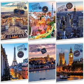 ARS UNA Cities of the World 5223 A5 extra kapcsos kockás füzet ARS_UNA_53142238 small