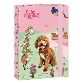 ARS UNA Cute Animals Doggie 25 (5458) A4 füzetbox ARS_UNA_50854585 small