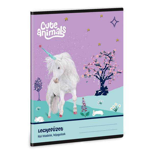 ARS UNA Cute Animals Unicorn 25 (5448) A5 leckefüzet