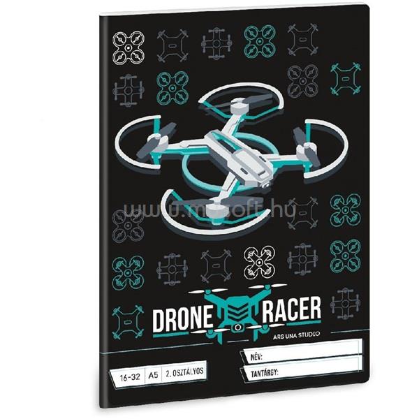 ARS UNA Drone Racer 5131 A5 16-32 2. osztályos vonalas füzet