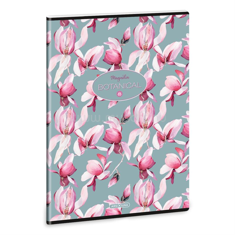 ARS UNA Füzet iskolai A4, 40lap, sima ROSY MAGNOLIA (5252) 23 10db/csomag