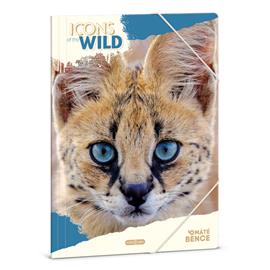 ARS UNA Icons of the Wild-Serval 25 (5503) A4 gumis mappa ARS_UNA_50215034 small