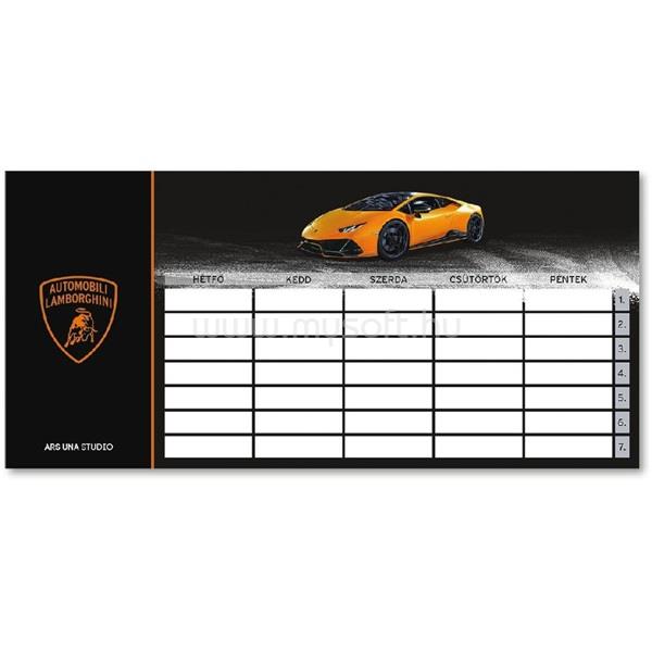 ARS UNA Lamborghini 5125 1 lapos órarend