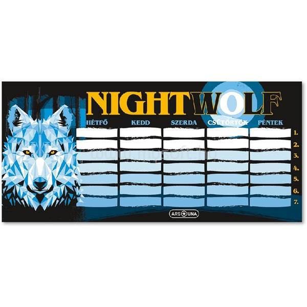 ARS UNA Nightwolf 23 (5257) 1 lapos órarend