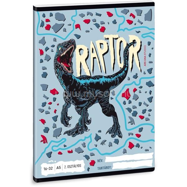 ARS UNA Raptor A5 16-32 2.osztályos füzet