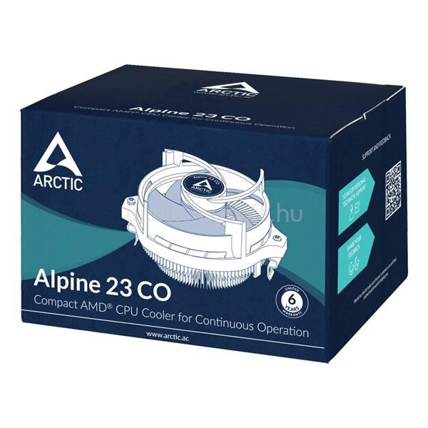 ARCTIC CPU hűtő Alpine 23 CO AM4