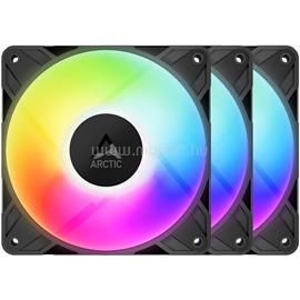 ARCTIC COOLING Rendszerhűtő Ventilátor P12 Pro A-RGB PWM Fekete, 12cm (3-PACK) AC_ACFAN00310A small