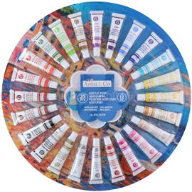 ARTIST-CO Artist&Co 12ml 25db+paletta akrilfesték készlet ARTIST-CO_871125217920 small