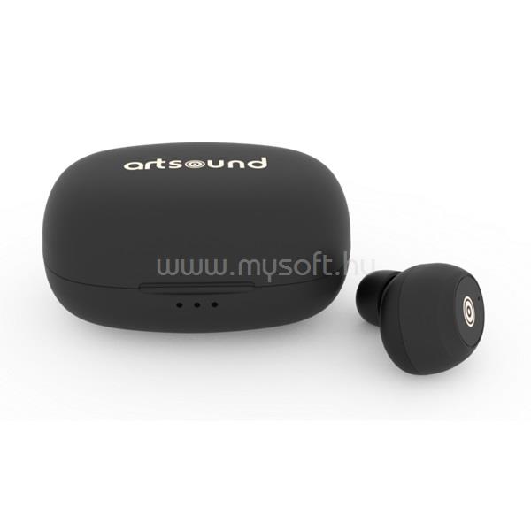 ARTSOUND Brainwave 01 True Wireless Bluetooth fekete fülhallgató