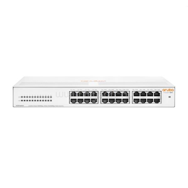 HPE Aruba Instant On 1430 24 portos 10,100,1000 Mbps  nem menedzselhető rackbe szerelhető switch
