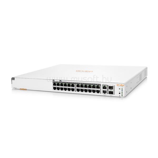 ARUBA Instant On JL807A 1960 24xGbE LAN 2x10GbE LAN 2xSFP+ port smart menedzselhető PoE (370W) switch