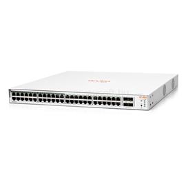 HPE Aruba Instant On JL815A 1830 48xGbE LAN 24xPoE LAN 4xSFP port smart menedzselhető PoE (370W) switch JL815A small