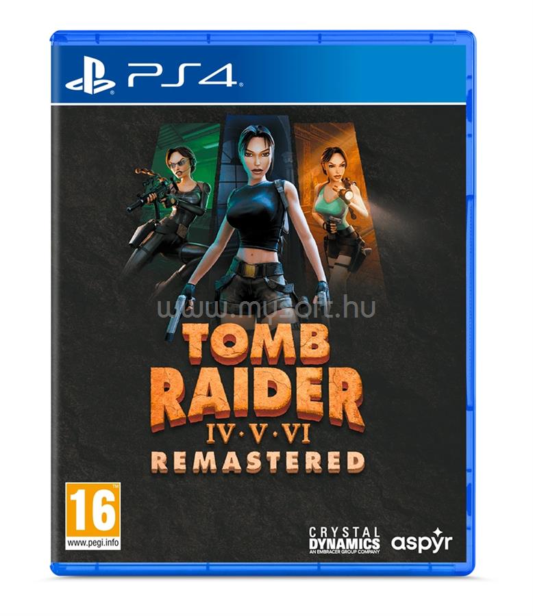ASPYR Tomb Raider IV-VI Remastered Starring Lara Croft PS4 játék