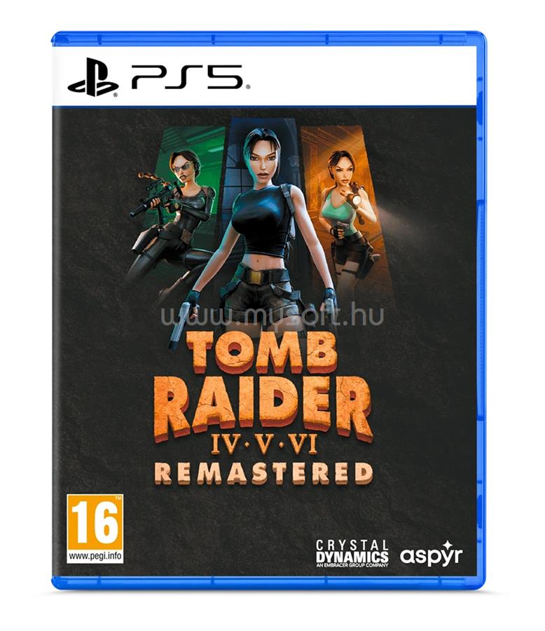 ASPYR Tomb Raider IV-VI Remastered Starring Lara Croft PS5 játék