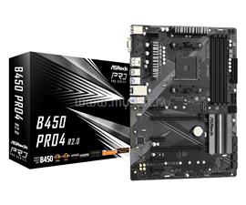 ASROCK alaplap B450 PRO4 R2.0 (AM4, ATX) B450_PRO4_R2.0 small