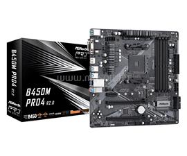 ASROCK alaplap B450M PRO4 R2.0 (AM4, mATX) B450M_PRO4_R2.0 small