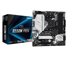 ASROCK alaplap B550M PRO4 (AM4, mATX) 90-MXBDK0-A0UAYZ small