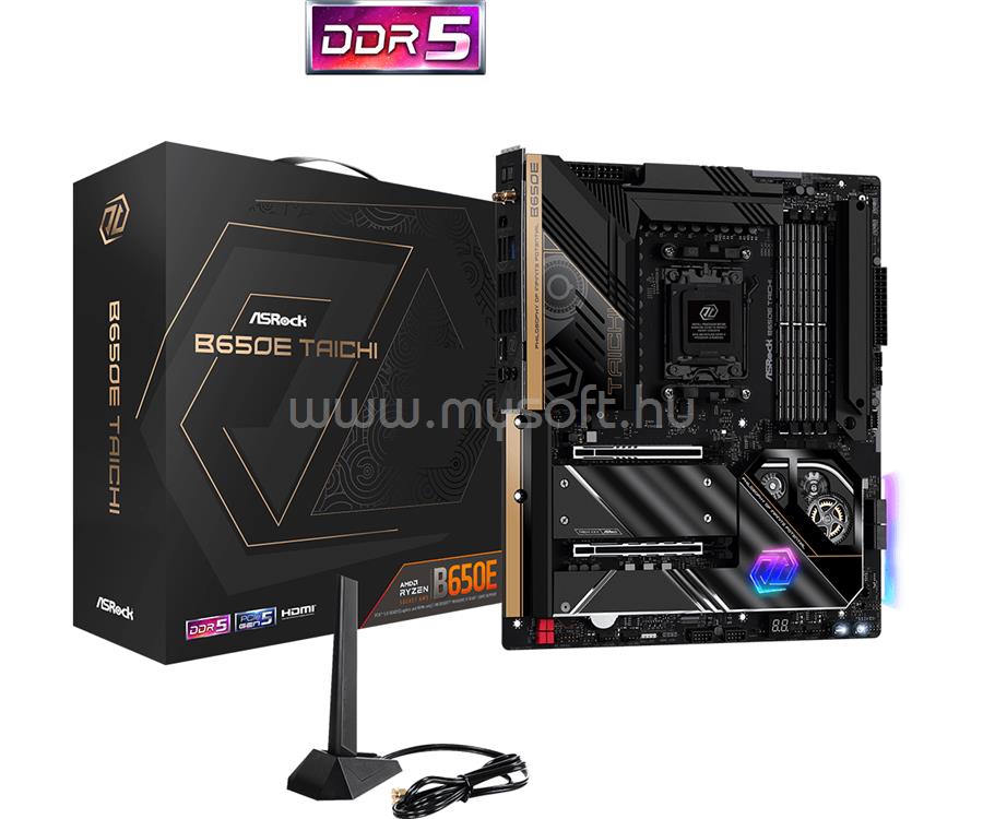 ASROCK alaplap B650E TAICHI (AM5, E-ATX)