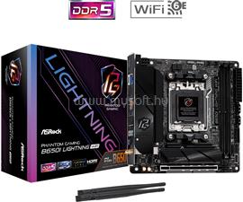 ASROCK alaplap B650I LIGHTNING WIFI (AM5, mini-ITX) B650I_LIGHTNING_WIFI small