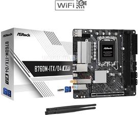 ASROCK alaplap B760M-ITX/D4 WIFI (LGA1700, mini-ITX) B760M-ITX/D4_WIFI small