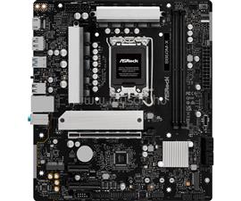 ASROCK alaplap B860M-X (LGA1851, mATX) 90-MXBRX0-A0UAYZ small