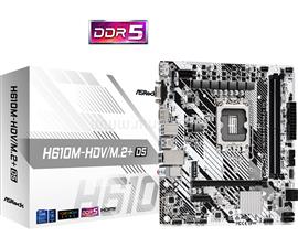 ASROCK alaplap H610M-HDV/M.2+ D5 (LGA1700, mATX) H610M-HDV/M.2+_D5 small