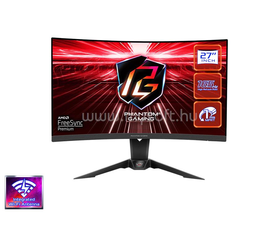 ASROCK PG27Q15R2A ívelt Gaming Monitor