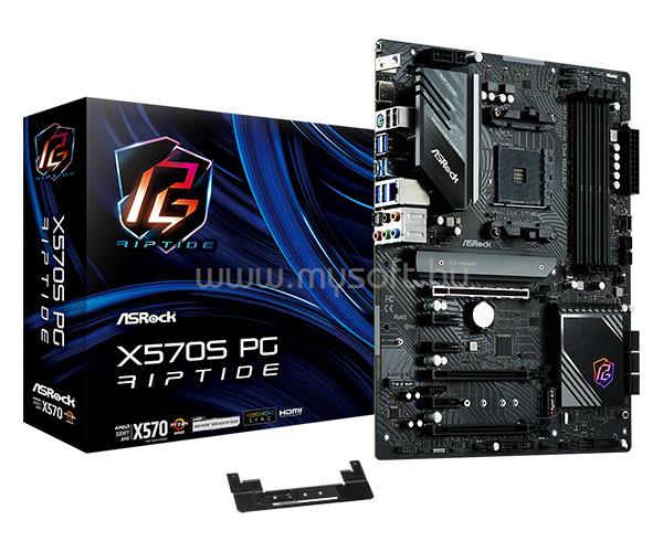 ASROCK alaplap X570S PG RIPTIDE (AM4, ATX)
