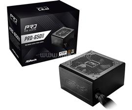 ASROCK tápegység PRO-650B 650W 80+ Bronze PRO-650B small