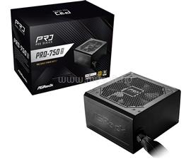 ASROCK tápegység PRO-750G 750W 80+ Gold PRO-750G small