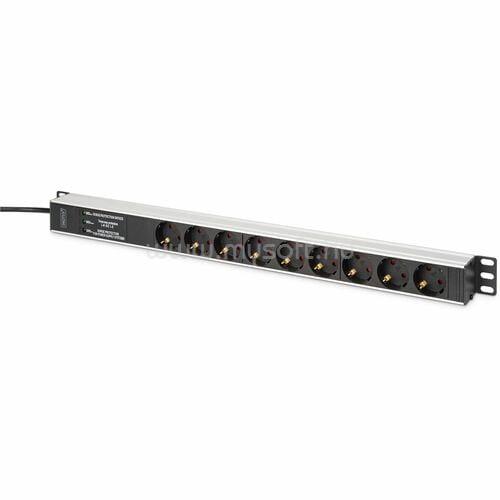ASSMANN ALUMINIUM PDU  9X SCHUKO RACKMOUNTABLE FREQUENCY FILTER NS